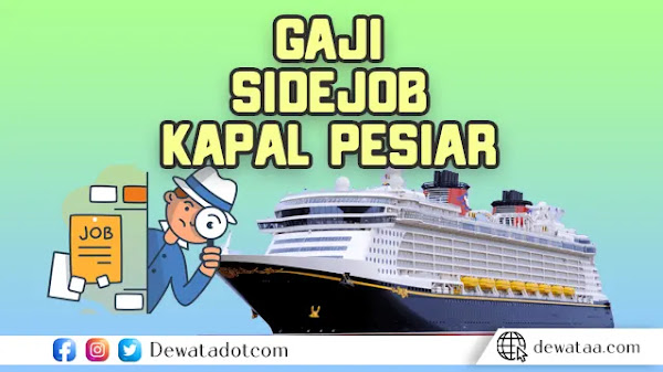 5 Gaji Sidejob Di Kapal Pesiar Setara Gaji Pegawai Di Indonesia