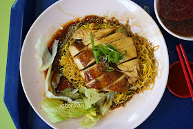 Upper Cross Street Soya Sauce Chicken Noodle Rice @ Tanjong Pagar Plaza Market & Food Centre 海山街油鸡面.饭