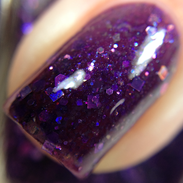 Night Owl Lacquer-Flying Purple People Eater