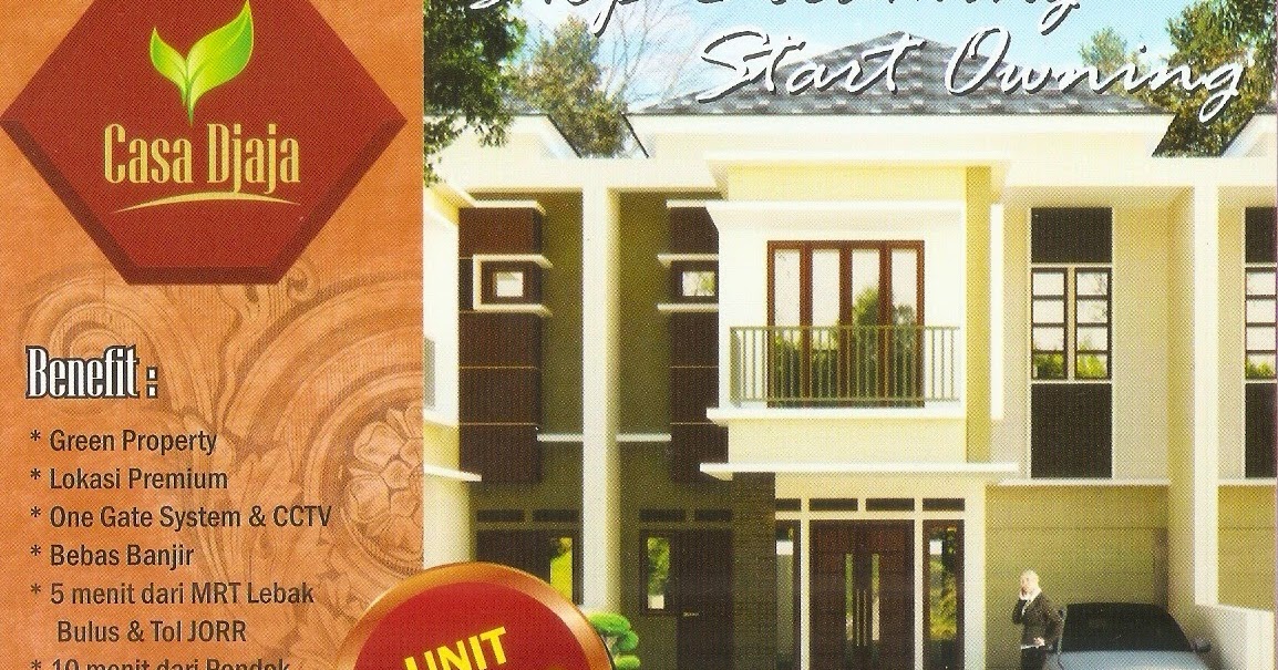 Dijual Rumah Cluster Exclusive Baru di Lebak Bulus 