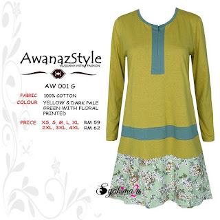 T-Shirt-Muslimah-Awanazstyle-AW001G