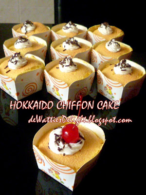 Wattie's HomeMade: Hokkaido Chiffon Cake aka Osaka Cake