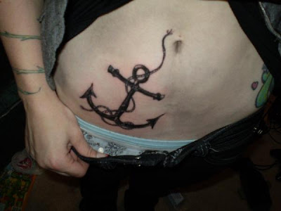 anchor tattoos for girls