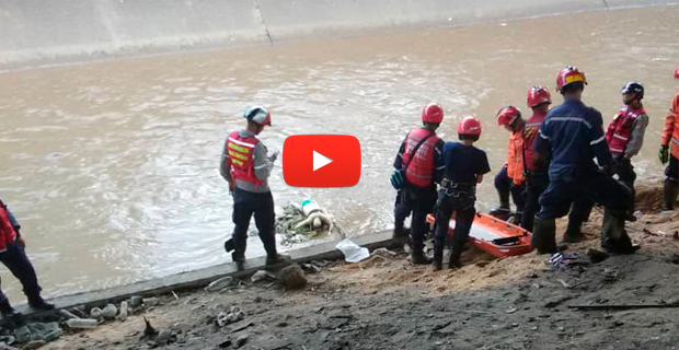 Aparecen dos cadáveres flotando y descompuestos en el Río Guaire