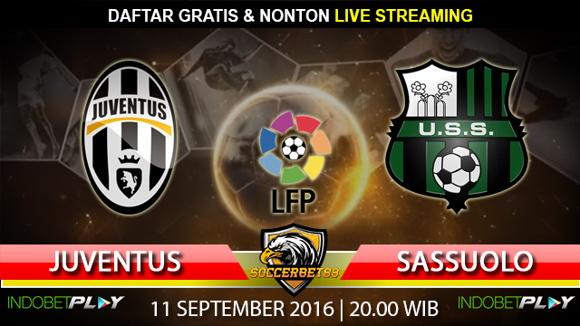 Prediksi Juventus vs Sassuolo 11 September 2016 (Liga Italia)