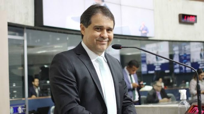Gripado, Evandro Leitão está em repouso.