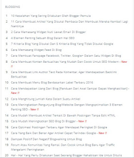 Cara Membuat Sitemap Yang SEO Friendly Di Blog