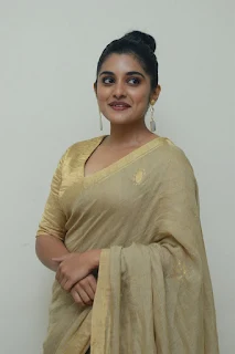 Actress Nivetha Thomas Stills at Darbar Movie Pre Release