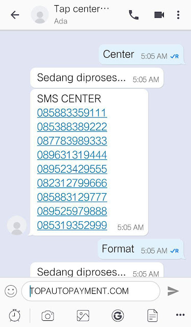 Cara Transaksi Pulsa Via BBM di TOP Auto Payment