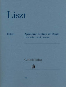 Apres une lecture de dante - fantasia quasi sonata --- piano