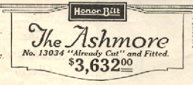 price of Sears Ashmore 1922