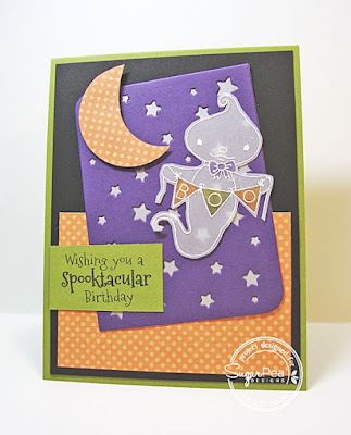 Spooktacular Birthday card-designed by Lori Tecler/Inking Aloud-stamps and dies from SugarPea Designs