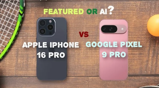استكشاف ميزات Google Pixel و iPhone 16
