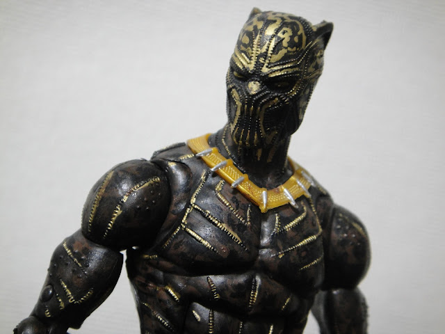 マーベルレジェンド エリック・キルモンガー リペイント MARVEL Legends Erik Killmonger Custom Repaint