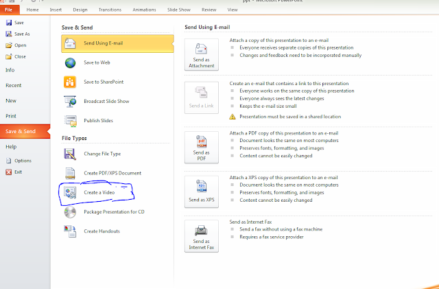 video creation with ppt