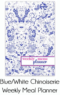 Chinoiserie Meal Planner