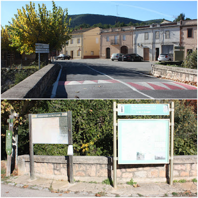 SANT MAGÍ DE LA BRUFAGANYA A LA BISBAL DEL PENEDÈS PR-C-224 AMB VARIANTS, Pont de pedra sobre la Riera de Marmellar al Pla de Manlleu (Aiguamúrcia)