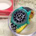 Jam Tangan Q&Q SMILE SOLAR ORIGINAL GIRL 3 RING TOSCA