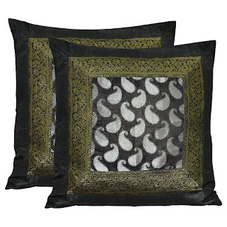 Brocade Silk Sofa Cushion Cover Decorative LargeThrow Pillows Protector