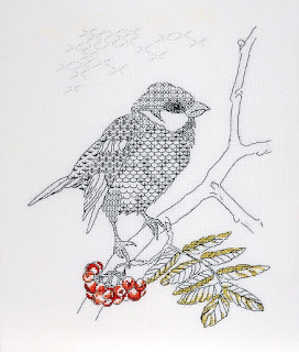 Cross-stitch Alisena 7013 "Sparrow"