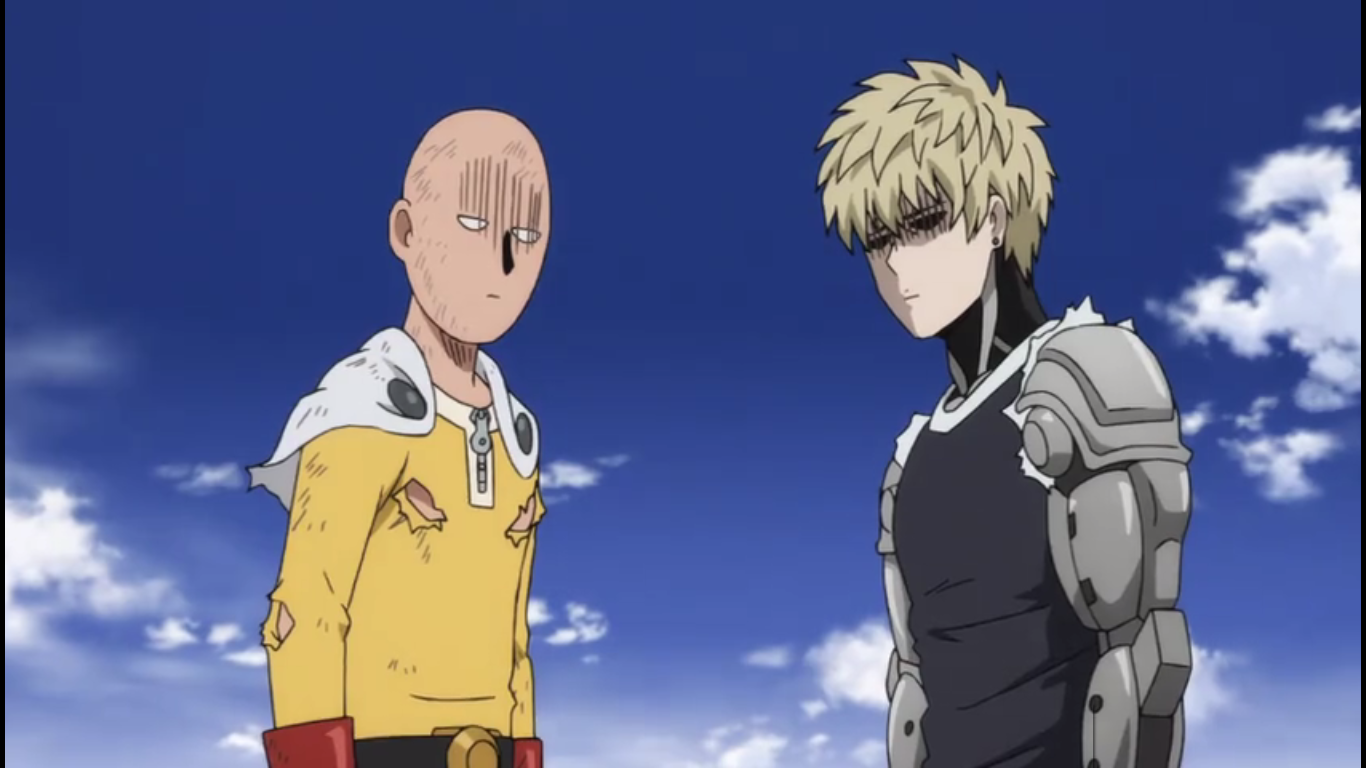 Rolling Eyes BloGz Gambar Wajah Konyol Saitama Anime One Punch Man