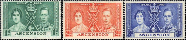 Ascension -1937 - George VI Coronation