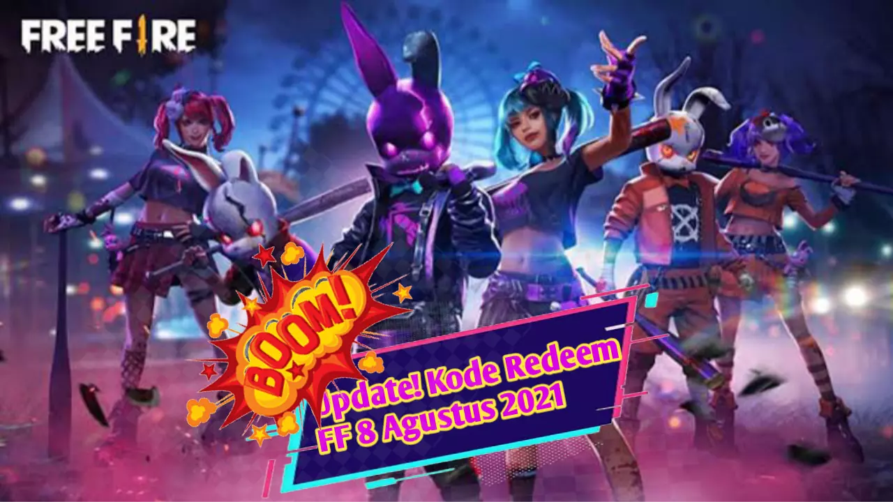 Kode Redeem FF 8 Agustus 2021 Server Indonesia