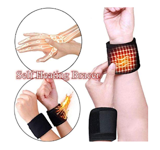 Kaimu New Unisex Men Women Health Care Band Wristband Heating Band Hand & Wrist Braces 