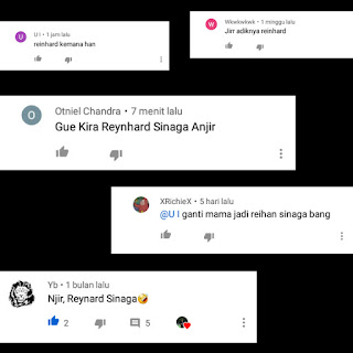 Reynhard Sinaga bukan Raihan Sinaga