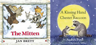 The Mitten; and A Kissing Hand for Chester Raccoon