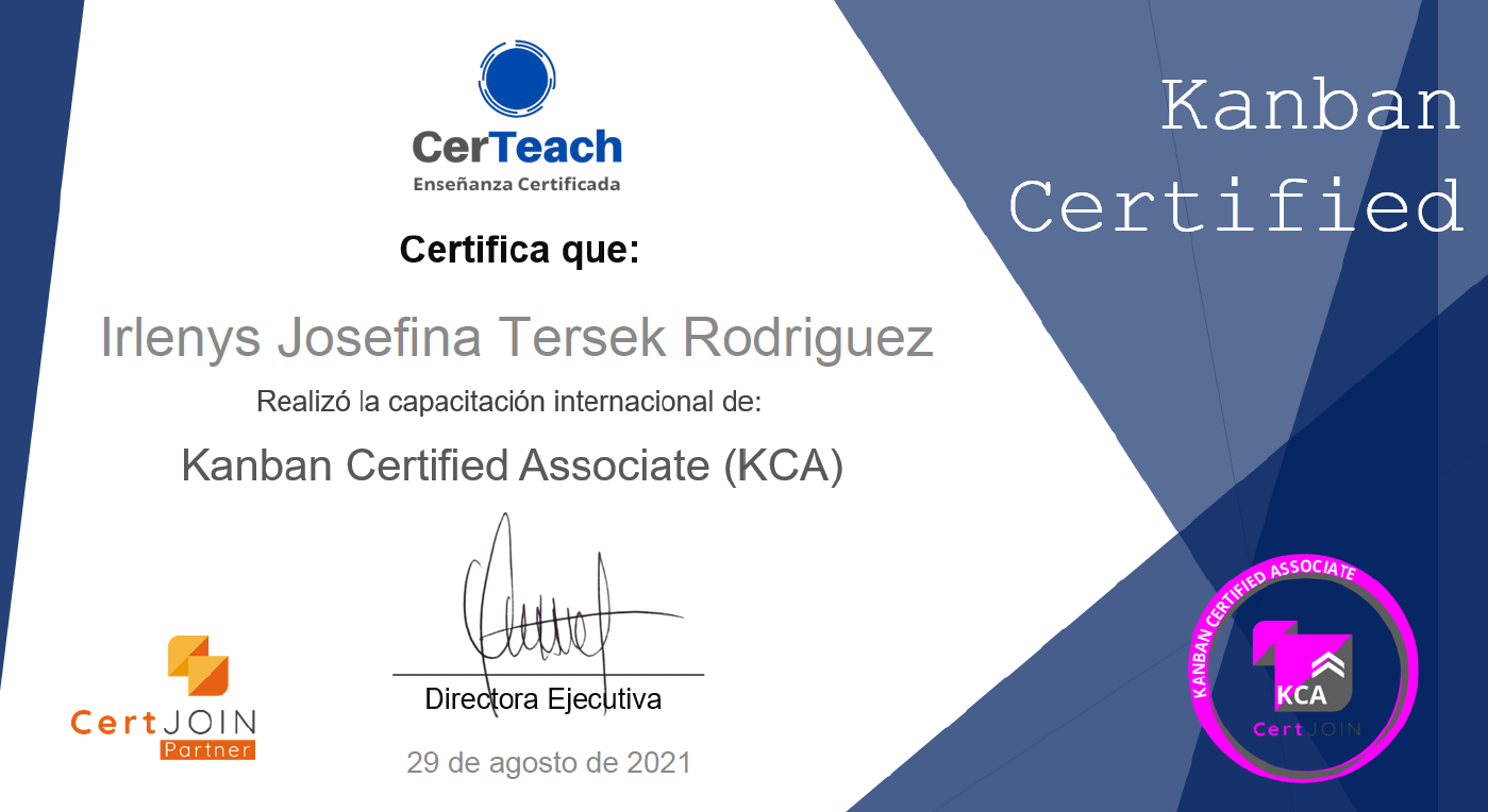 Kanban Certified Associate (KCA)