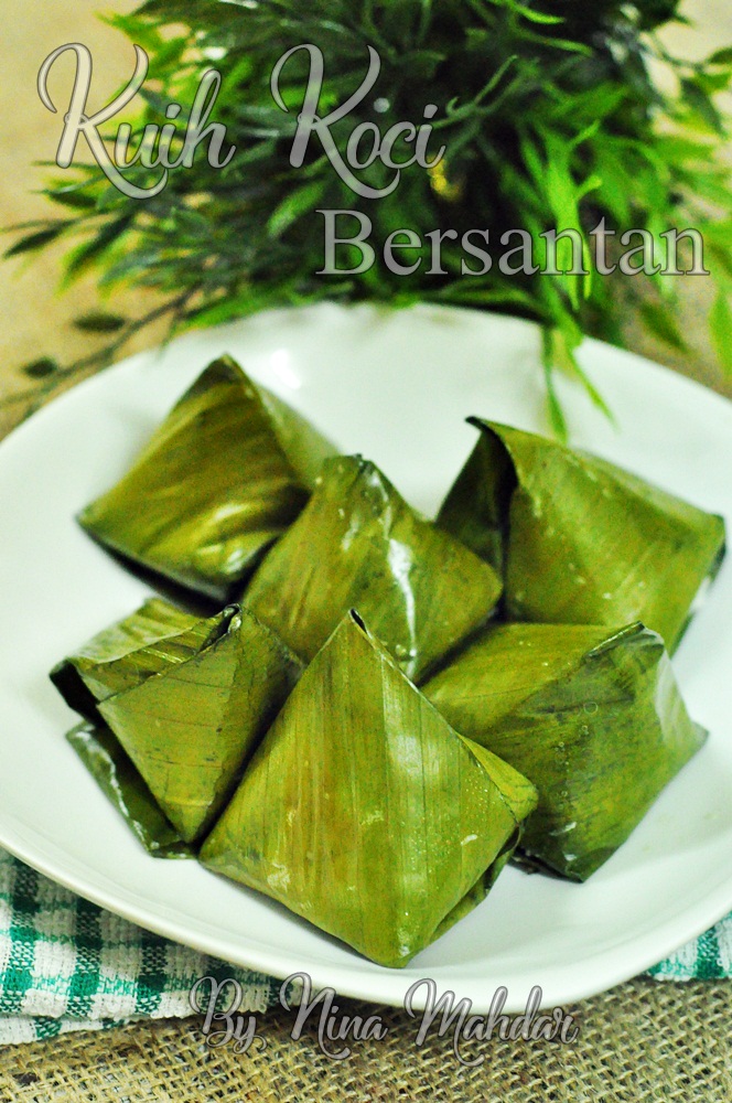 Nina Mahdar: KUIH KOCI BERSANTAN