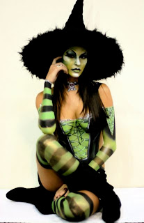 Halloween Body Painting