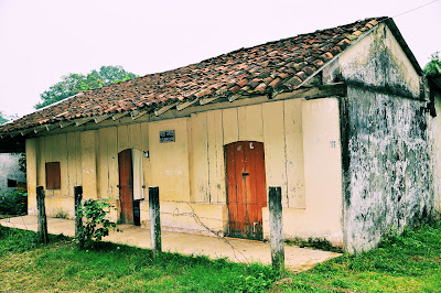 Una casa abandonada muy bonita