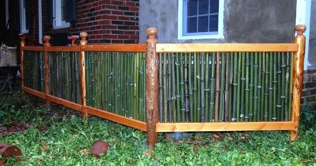  Desain  Pagar  Dari  Bambu  Pagar  Rumah
