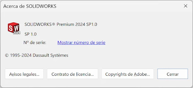 SolidWorks 2024 Full Premium (x64) Versión SP1.0 Español