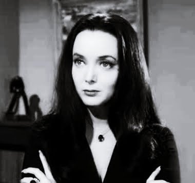 morticia makeup. While the right makeup is