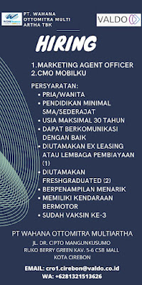 Lowongan kerja Cirebon WOM Finance Cirebon