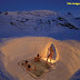 An outdoor Jacuzzi in Matterhorn, Switzerland.