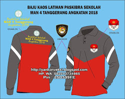 BAJU KAOS LATIHAN PASKIBRA