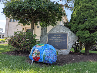 One of the Ladybugs around Franklin is at the Library