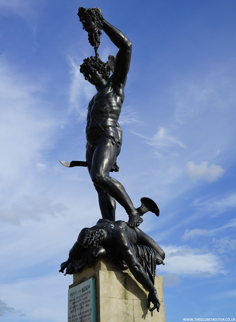 Perseus and Medusa Statue at Trentham Estate