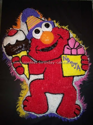 Elmo Cake