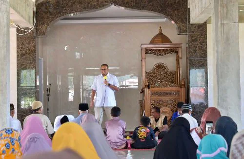 Andre Rosiade Bantu Pembangunan Masjid Jabal Tursina Padang Selatan