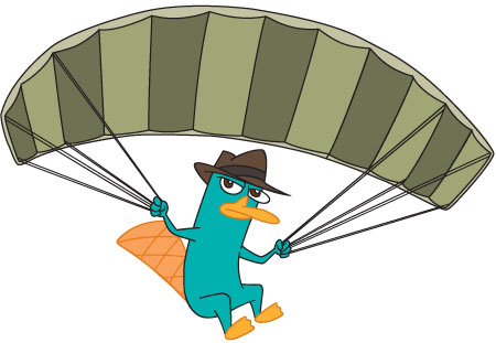Perry es un ornitorrinco que lleva una doble vida como mascota de los