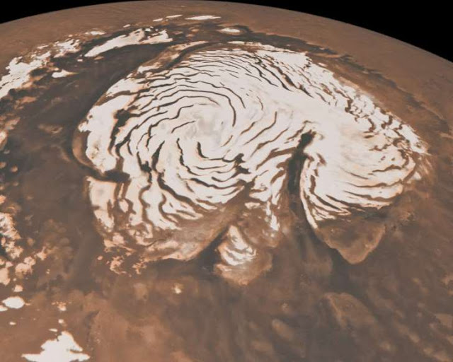 Hari Ini Planet Mars Baru Saja Keluar Dari Zaman Es