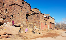 Berber Village - Atlas Mountains, Morocco