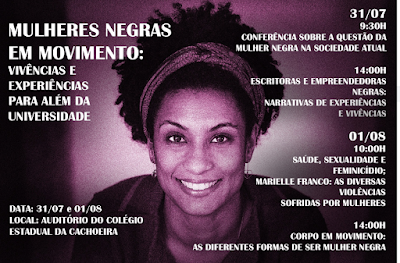 Mulheres negras em movimento: vivências e experiências para além da universidade. 