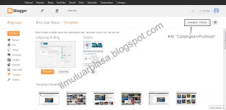 Cara Mengganti Template Blogger