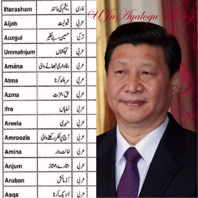 China bans Allah, Muhammad, other Islamic names